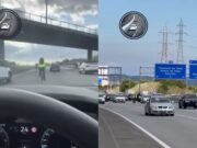 VÍDEO | Un ciclista desferma el pànic a la C-58 circulant entre carrils a Badia