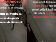 VÍDEO | La droga dels globus que encén Sabadell: nits sense dormir i carrers fora de control