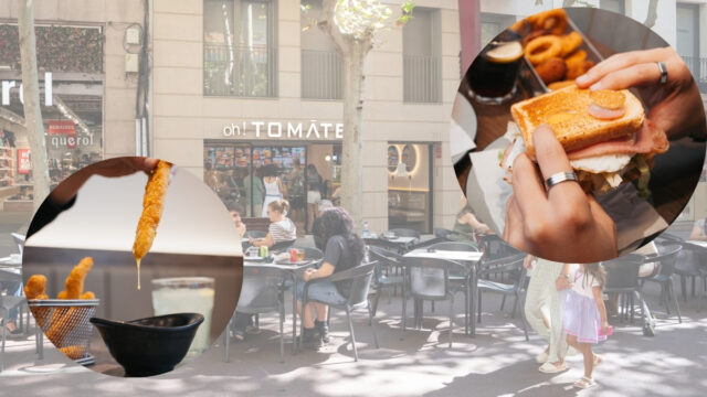 El local d'oh! Tomate de la Rambla de Sabadell. Foto: Collage propi